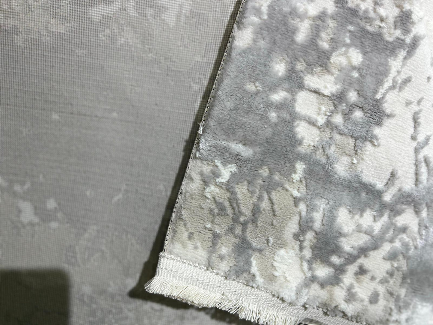 Covor cu design modern EVITA, Bej/Gri