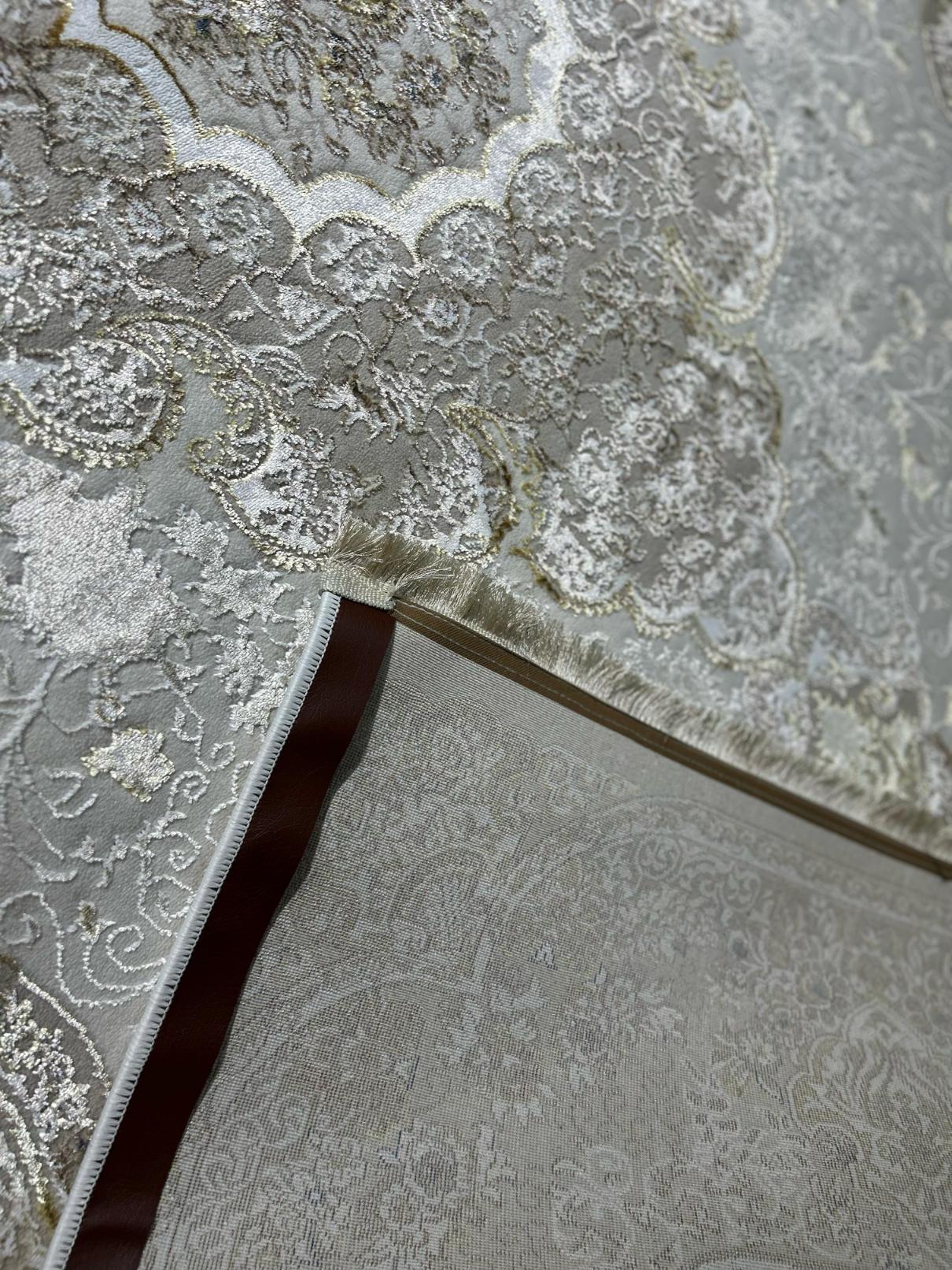 Covor cu design modern LUX MASHHAD, Crem/auriu