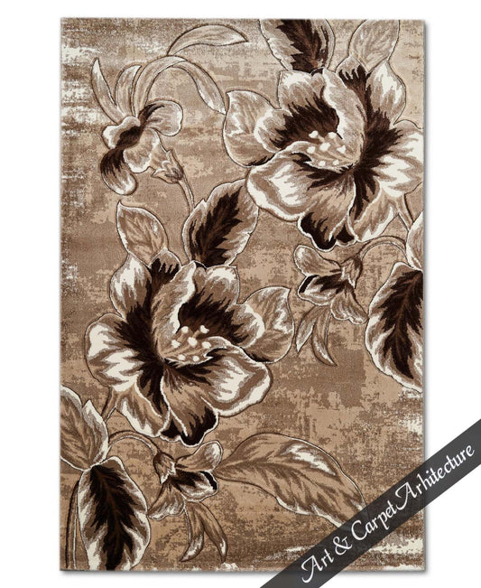 Covor cu design modern IMPERIAL, Bej/Maro 3