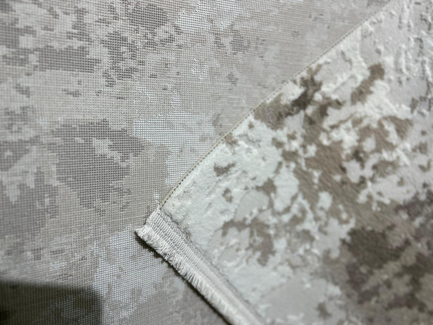 Covor cu design modern EVITA, Bej/Maro