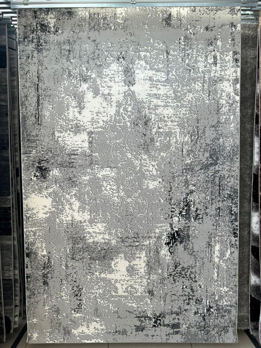 Covor Picasso Gri-Alb LUXURY